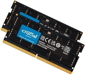 Crucial 32GB (2x16GB) DDR5 Sodimm 4800MHz C40 1.1V Notebook Laptop Ram