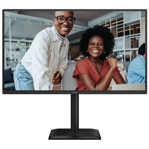 Aoc 27E4uj 27" Ips 1920X1080 Vga Hdmi DP SPKRS Height Adjust 5YR WTY