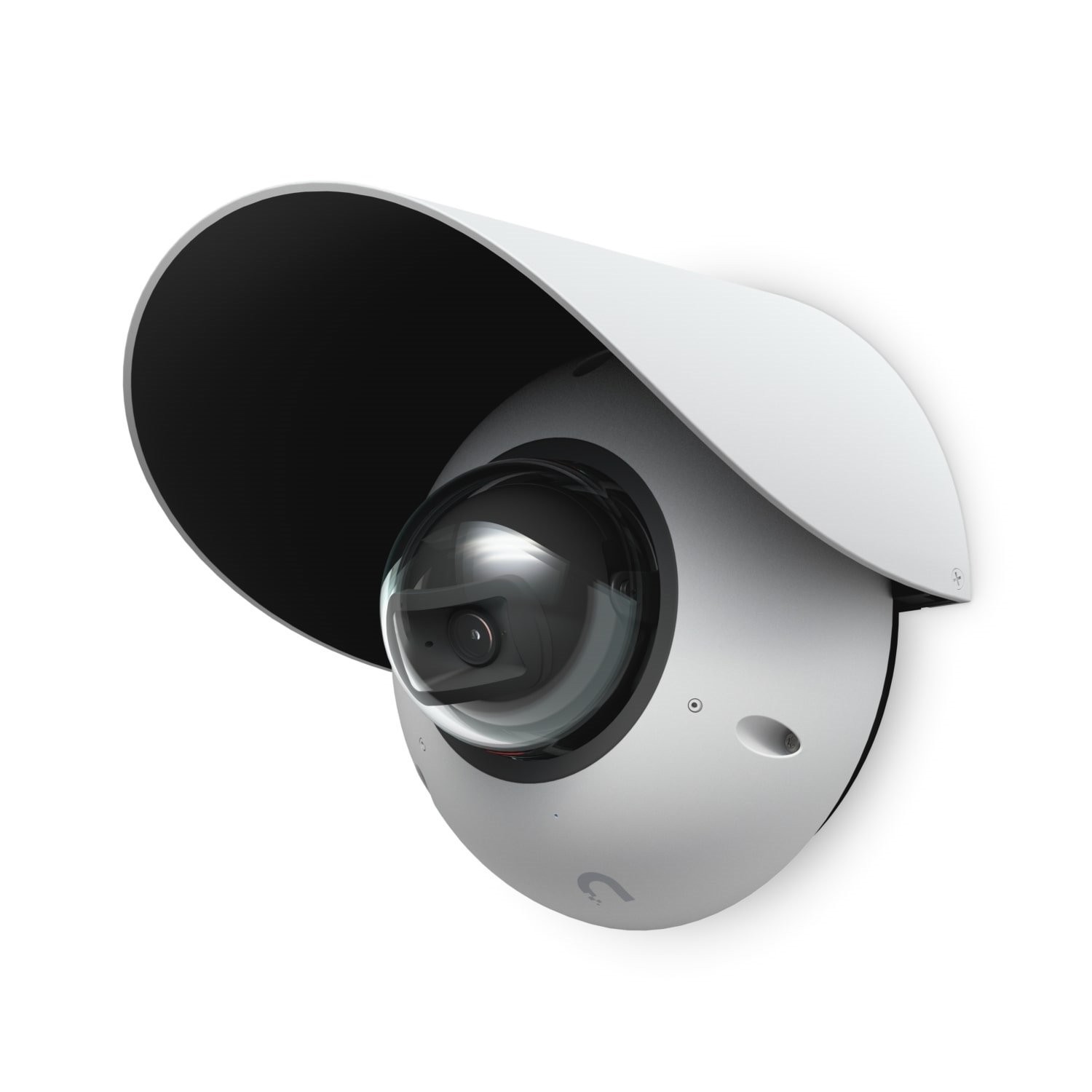 Ubiquiti G6 Dome Camera Weather Shield, White, G6 Dome Camera Accessory, Optimal Image Quality, Protection Elements, Installed Outdoors, Wall, Pole.
