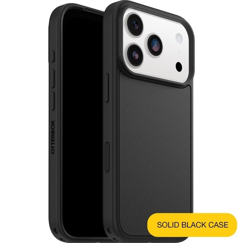 OtterBox Symmetry MagSafe Apple iPhone 17 Pro (6.3') Case Black - (77-99427), Drop+ 3X Military Standard, Raised Edges, Hassle-Free, 7 Years Warranty