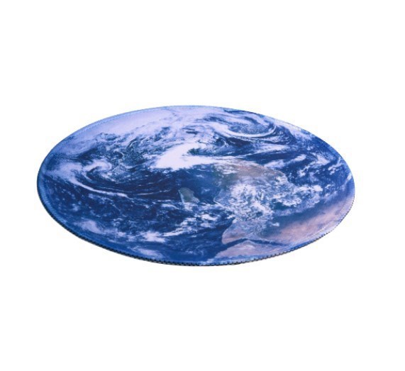 Brateck MP10-15 Stylish Mouse Pad, The Perfect Partner For Working, Gaming, Studying, 200X200X2MM (LS)