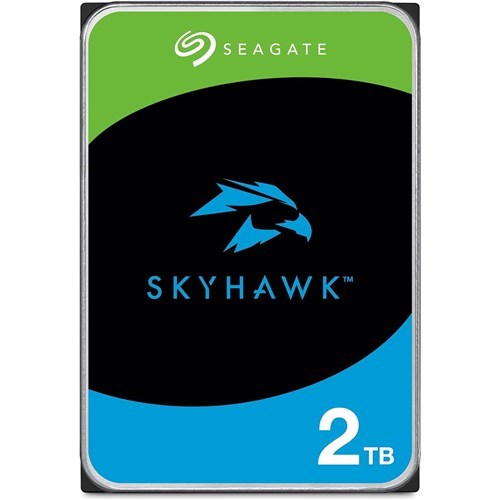 Seagate SkyHawk ST2000VX017 2 TB Hard Drive - 3.5" Internal - SATA (SATA/600) - Conventional Magnetic Recording (CMR) Method