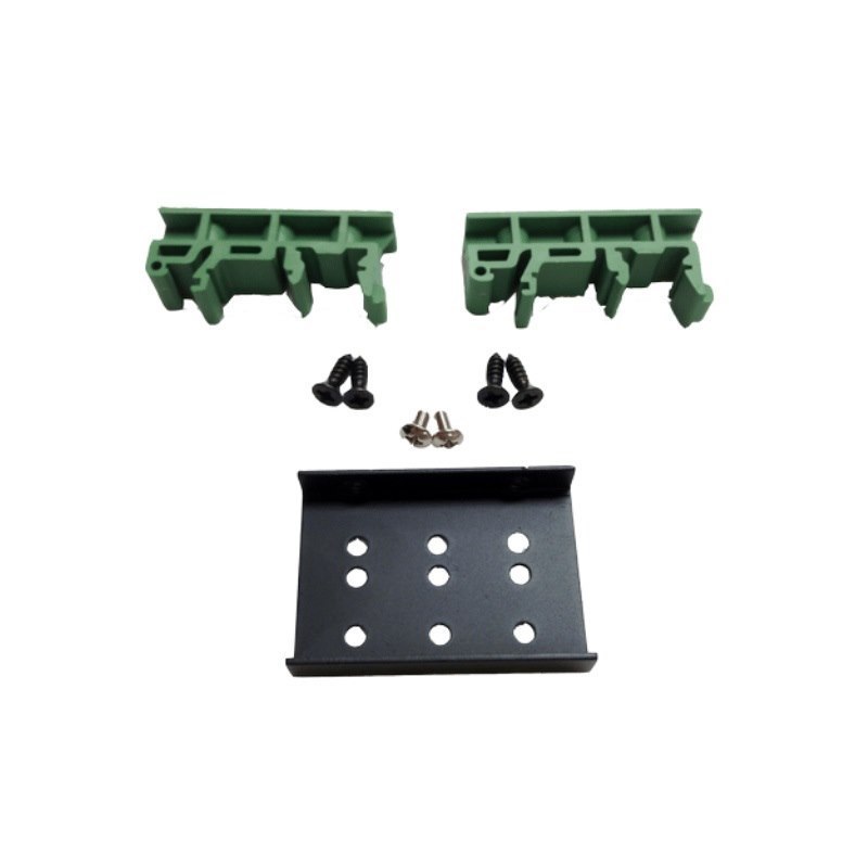 Tycon Power Systems Universal Din Rail Mounting Clips With Bracket For Vertical Mounting