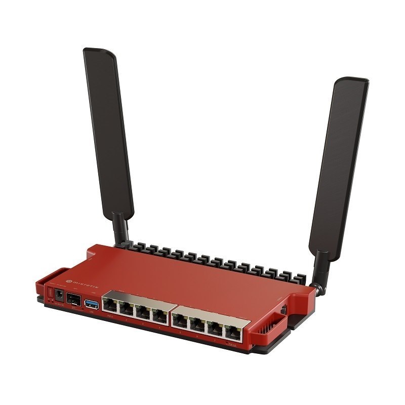 MikroTik L009UiGS-2HaxD-IN 2.4 GHz 802.11Ax Gigabit Wireless Router With SFP Port