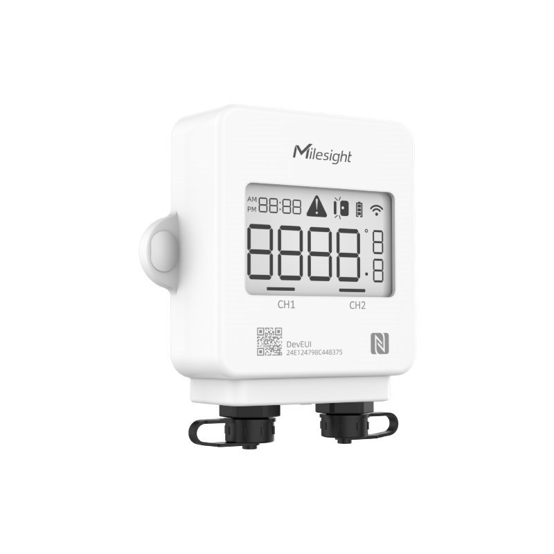 Milesight TS302-915M LoRaWAN Au915/As923 Two Channel Temperature Sensor IoT