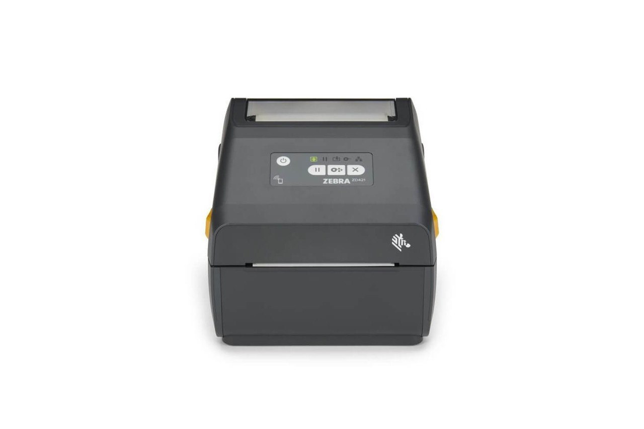 Zebra ZD421 Direct Thermal Desktop Label Printer 203dpi USB/ Ethernet/ Mod-Slot