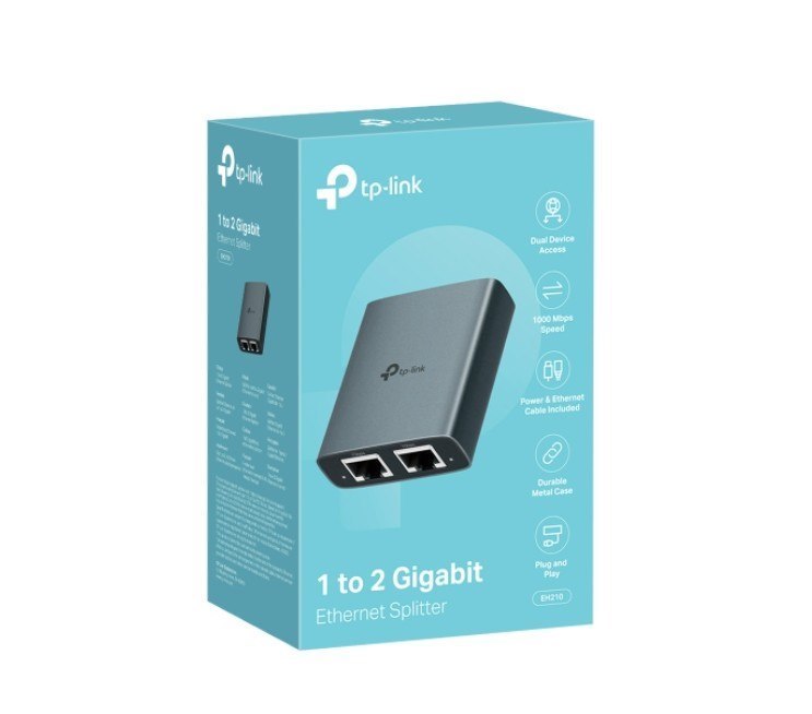 TP-Link Eh210 1 To 2 Gigabit Ethernet Splitter