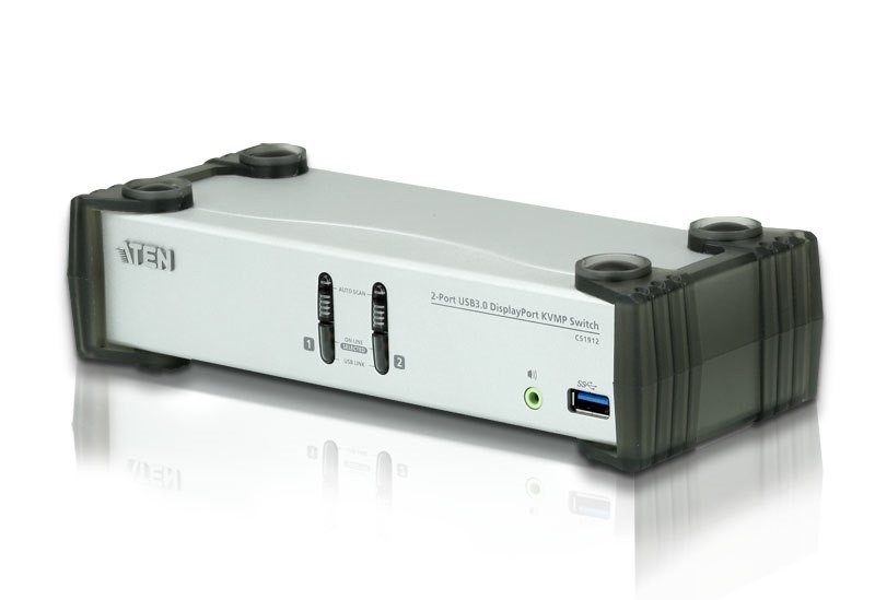 Aten 2 Port Usb 3.0 4K Displayport KVMP Switch