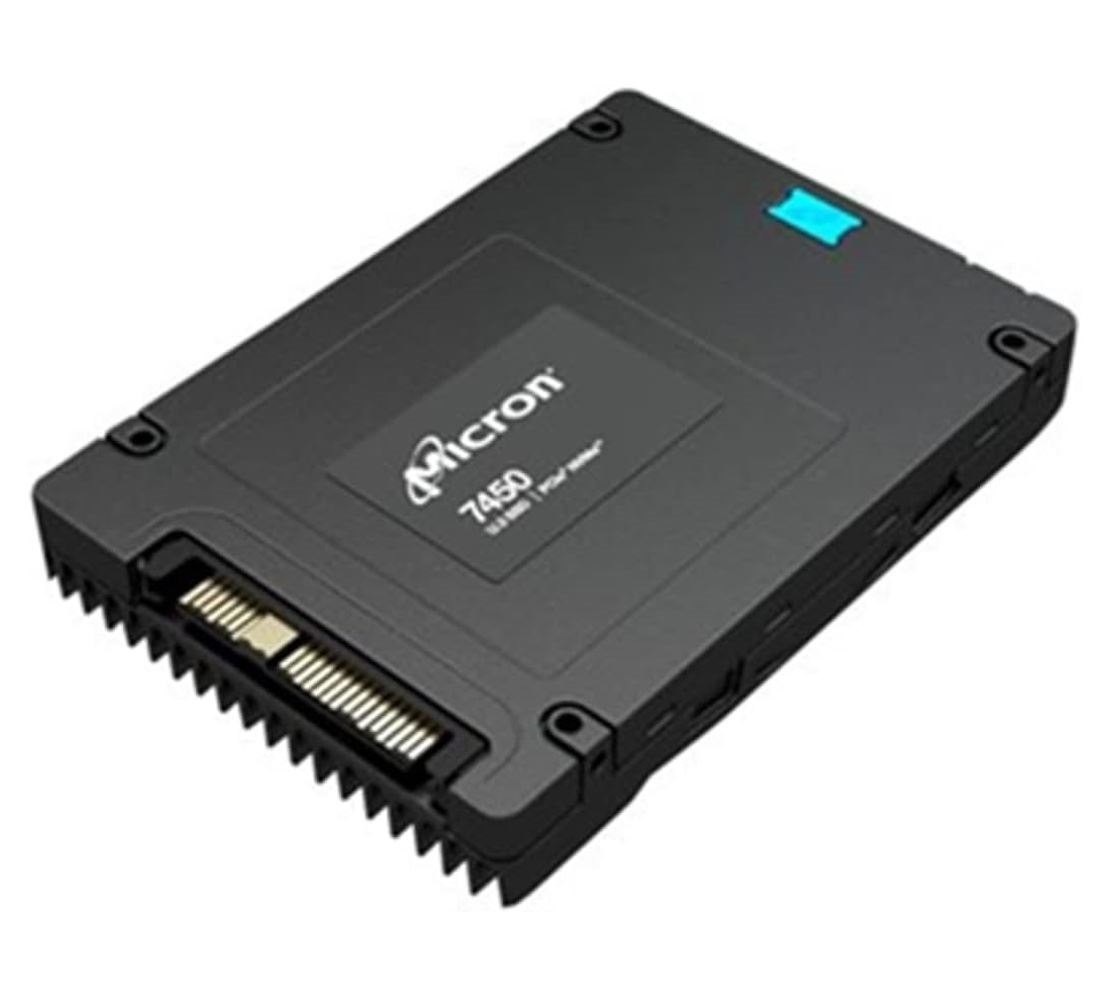 Crucial Micron 7450 Pro 3.84TB Gen4 NVMe Enterprise SSD U.3 6800/5300 MB/s R/W 1000K/180K Iops 25700TBW 1DWPD 2M HRS MTBF Server Data Centre 5YRS