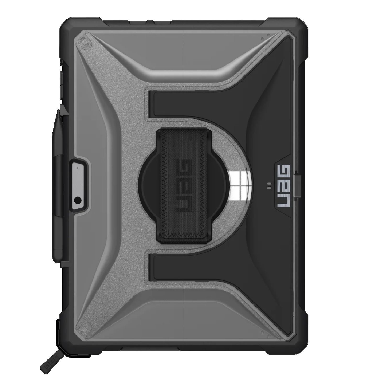 Uag Plasma Microsoft Surface Pro 11/Pro 10/Pro 9 Hand & Shoulder Strap Rugged Case -Ice (324012114343), Drop+ Military Standard, 10 Years Warranty