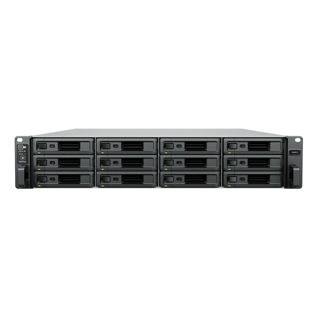 Synology 12-Bay Nas (No Disk) Xeon D-1541, 16GB, GbE(4), 10GbE(2), Rpsu, 2U, 5YR WTY