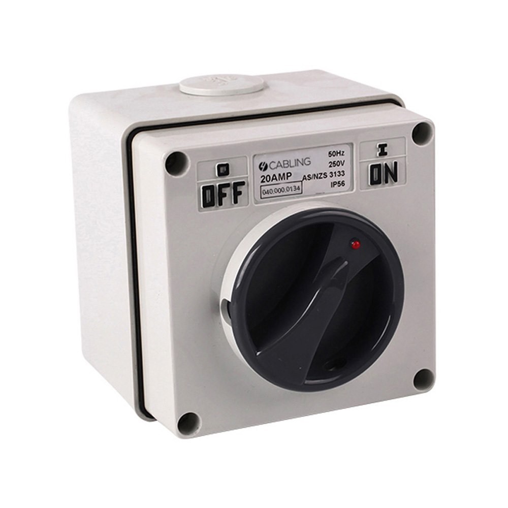 4Cabling 4C | Surface Switch Ip66 1Pole 250V 20A