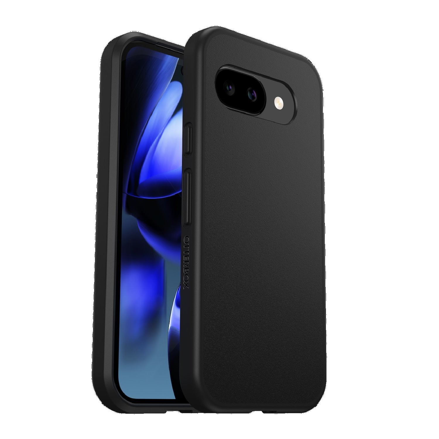OtterBox React Google Pixel 9A 5G (6.3') Case Black - (77-97759), Antimicrobial, Drop+ Military Standard, Hard Case, Soft Grip,7 Years Warranty