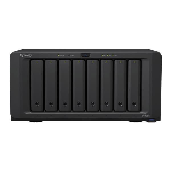 Synology DiskStation DS1823xs+ 8-Bay + 2 X NVMe, 3.5" Diskless, 2xGbE + 1x10GbE, Amd Ryzen V1780B,8GB Ram,5 YR WTY . Ask For A Solutions Project Quote