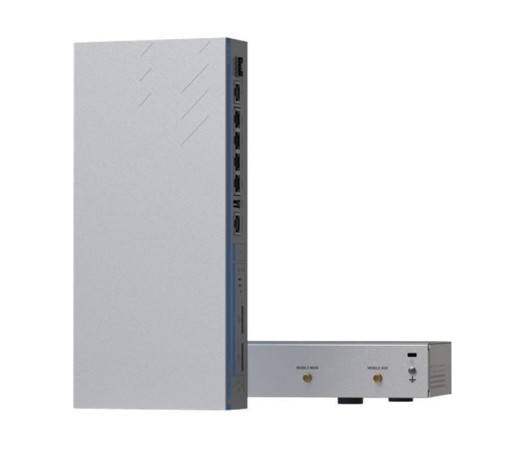 Teltonika Enterprise Rack-Mount Sfp/Lte Router, 5X Gigabit Ethernet Ports, Dual Sim Failover, Redundant Power Supplies, Psu Included