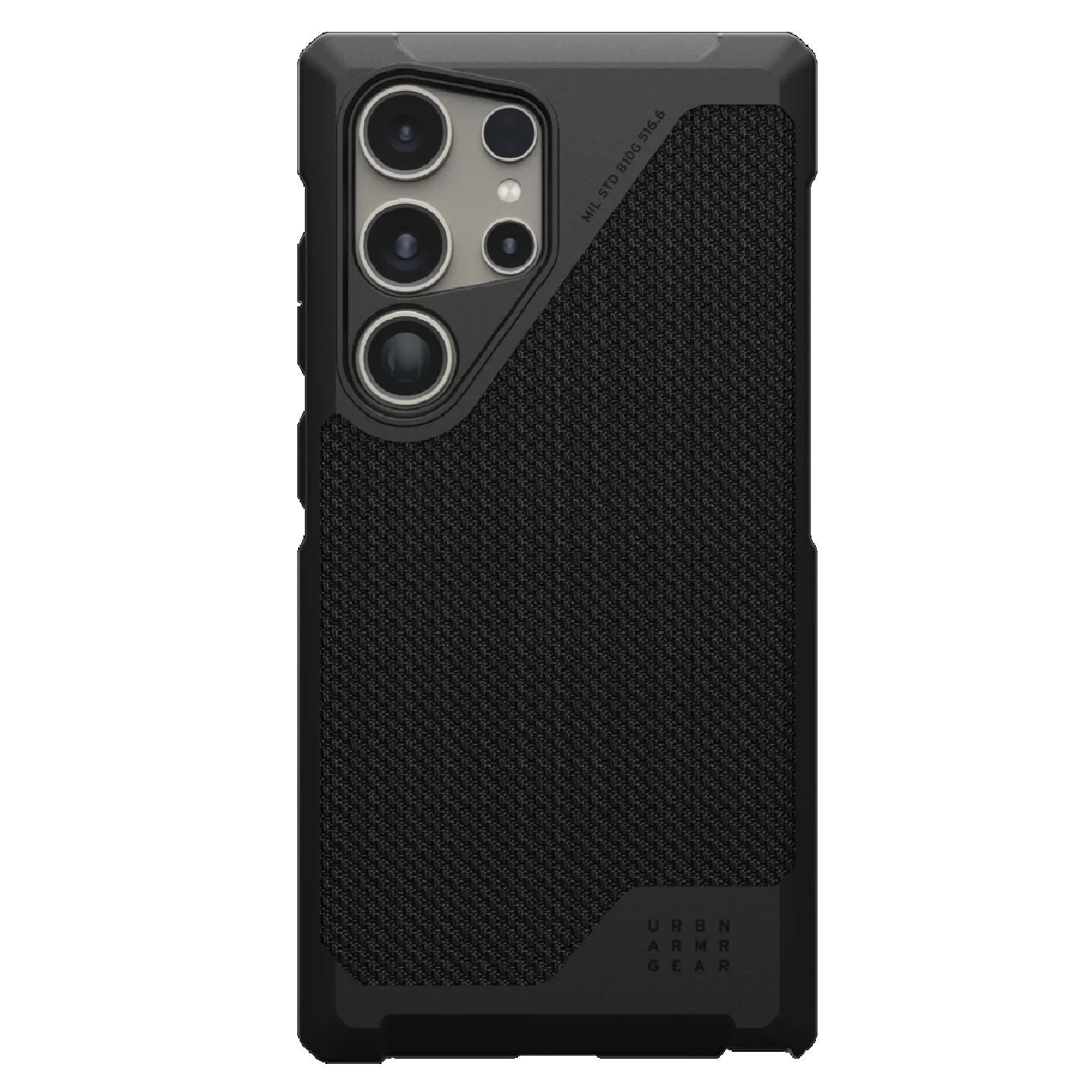 Uag Metropolis LT Pro Magnetic Samsung Galaxy S24 Ultra 5G (6.8') Rugged Case -Kevlar Black(214420113940),18Ft. Drop Protection(5.4M)
