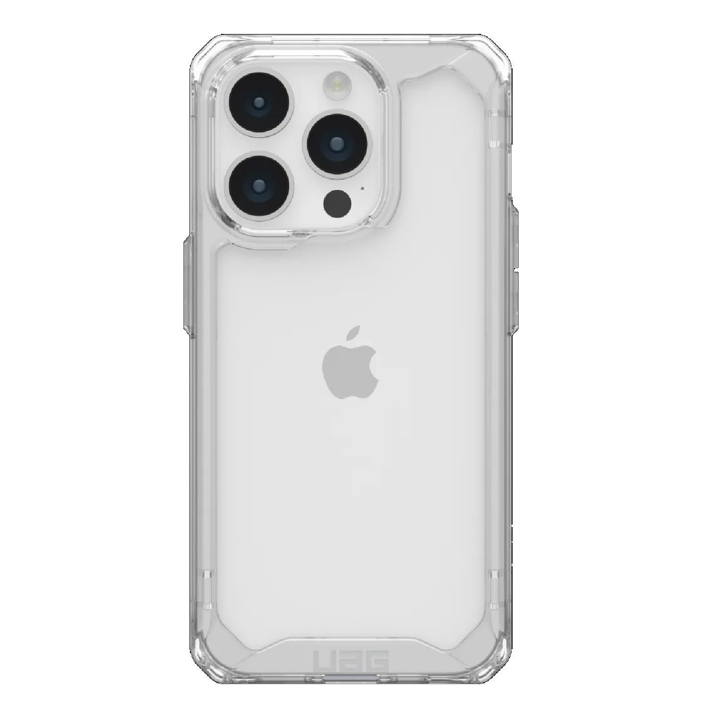 Uag Plyo Apple iPhone 15 Pro (6.1') Rugged Case - Ice (114285114343), 16FT. Drop Protection (4.8M), Raised Screen Surround, Air-Soft Corners, Rugged