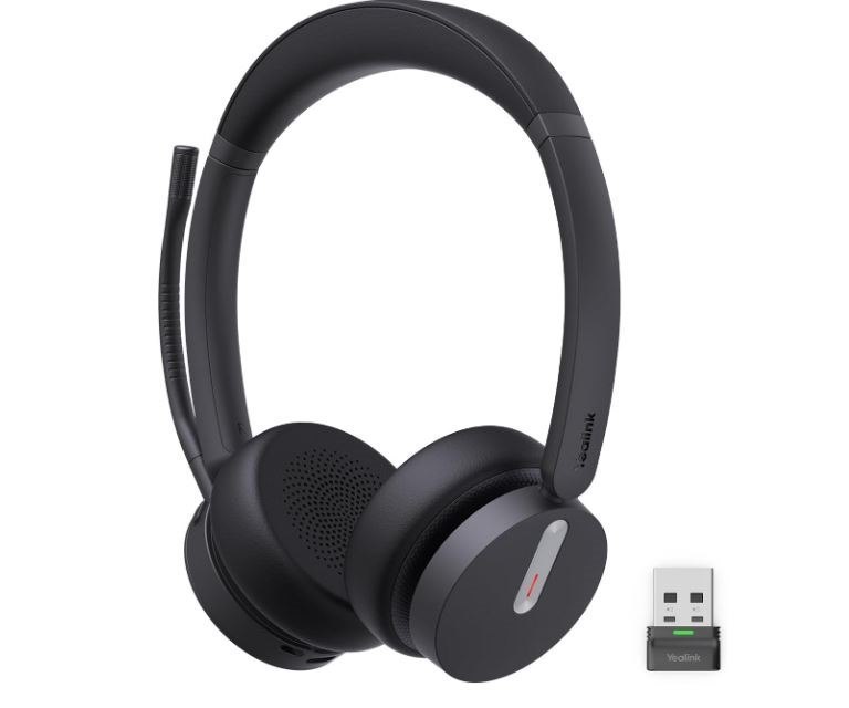 Yealink BH70 Bluetooth Wireless Stereo Headset Uc Usb-C, Microsoft Teams & Uc Certified, 3-Mic Noise Cancellation, 35 Hours Talk Time,Wearing Comfort