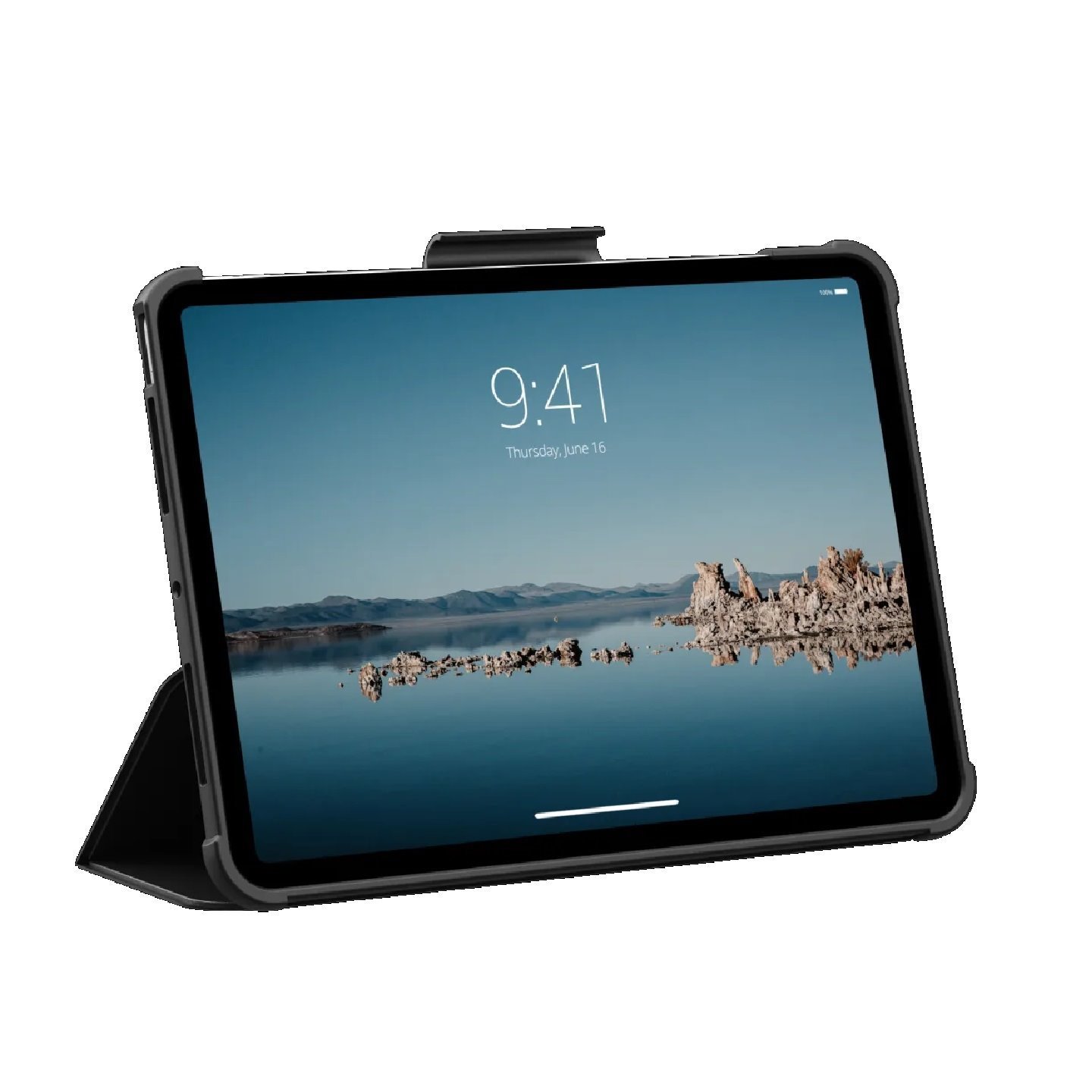 Uag Plyo Apple iPad Pro M4 (11') (5TH Gen) Folio Rugged Case - Black/Ice (124477114043),DROP+Military Standard,Raised Screen Surround,Armor Shell