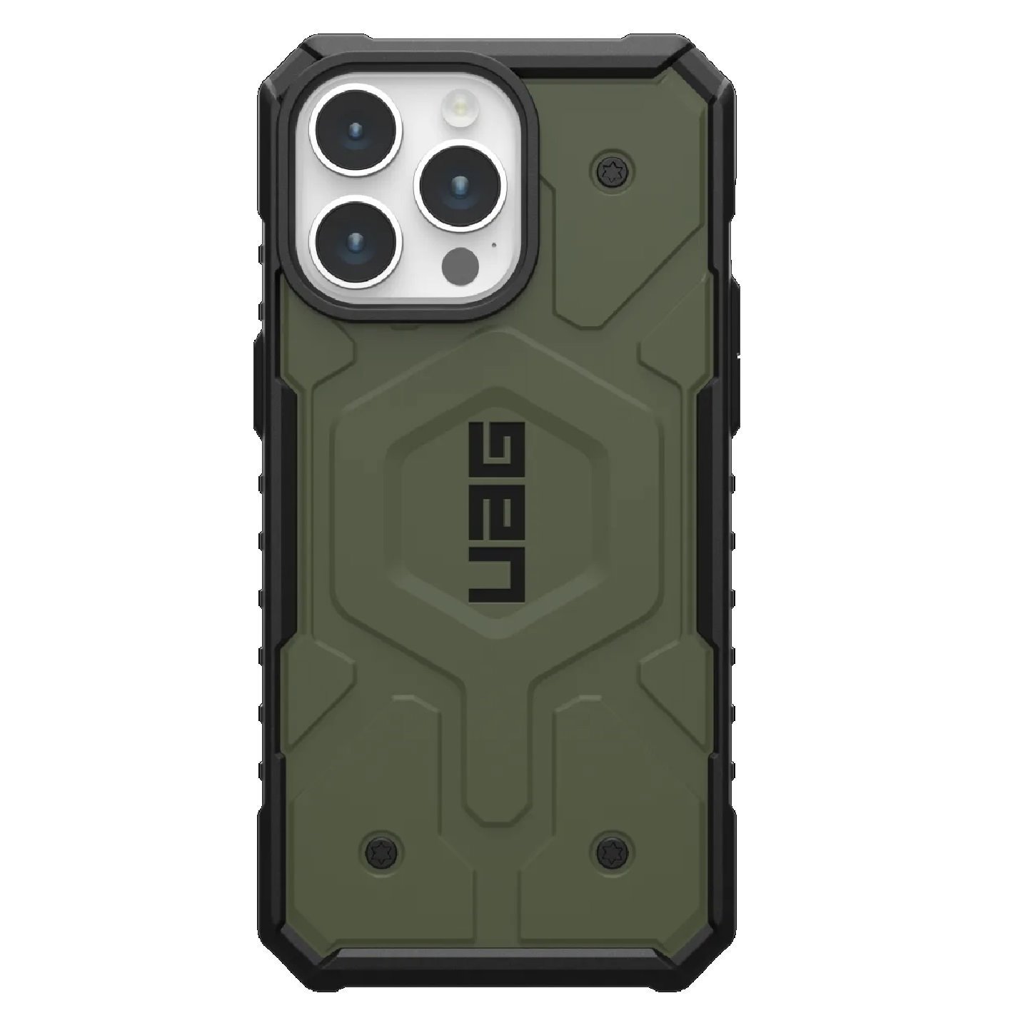 Uag Pathfinder MagSafe Apple iPhone 15 Pro Max (6.7') Rugged Case - Olive Drab(114301117272),18Ft. Drop Protection(5.4M),Tactical Grip