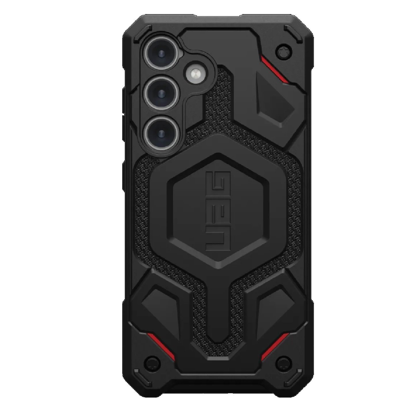 Uag Monarch Pro Magnetic Kevlar Samsung Galaxy S24 5G (6.2') Rugged Case - Black (214412113940), 25FT. Drop Protection (7.6M), Multiple Layers