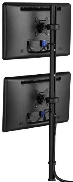 Atdec Spacedec Pos Display Pole 1150MM Long 42MM Diameter Pole With Two Display Heads. Max Load: 12KG. Vesa Up To 100X100