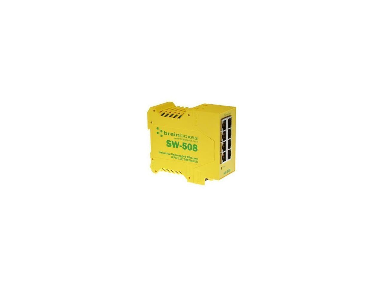 Brainboxes Industrial Ethernet 8Port SW