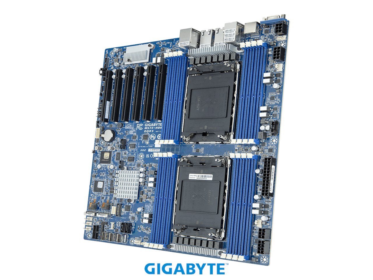 Gigabyte Intel SRP Ice Lake DP Board C741, Eatx, 16 X Dimms DDR5. 2 X 10Gbe Lan Ports (In
