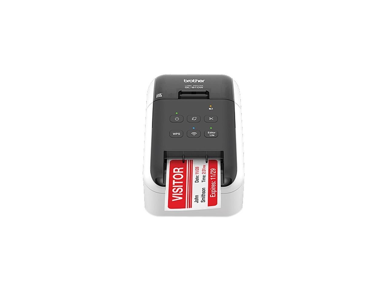 Brother QL-810W Wireless Label Printer - Direct Thermal - Monochrome