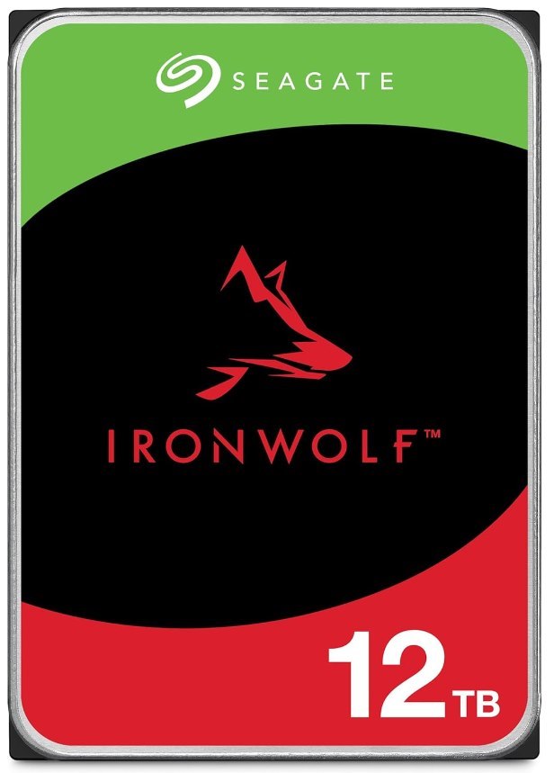 Seagate IronWolf 12TB NAS Internal Hard Drive HDD – CMR 3.5 Inch SATA 6Gb/s 7200 RPM 256MB Cache for RAID