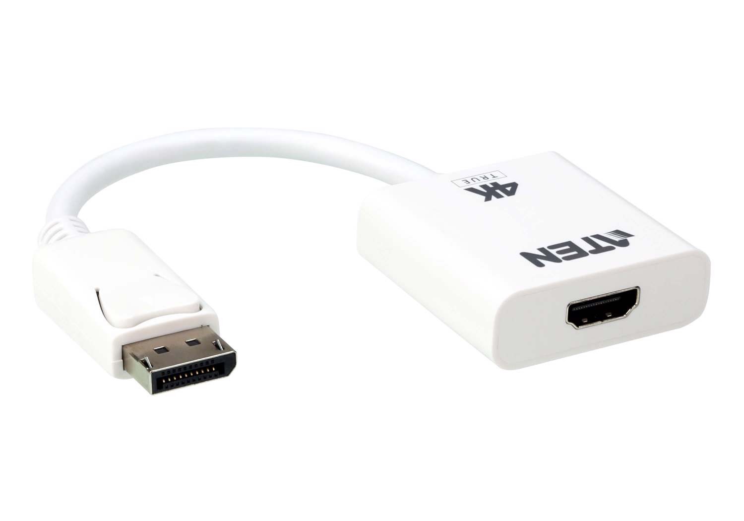 Aten VanCryst VC986B DisplayPort To True 4K Hdmi Active Adapter. Supports Audio And Amd Eyefinity Technology For Multi-Screen Setup