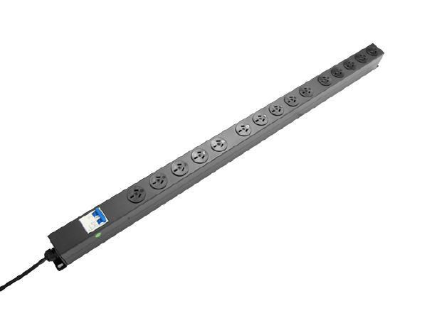 PowerShield RPR-15VMCB Power Distribution Unit Unmanaged 15 Way Vertical Pdu With 15 Australian Sockets, 10A Input, Power Cord -2M