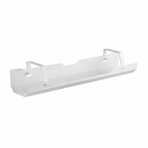 Brateck Under-Desk Cable Management Tray - Dimensions:600X135x108mm - White