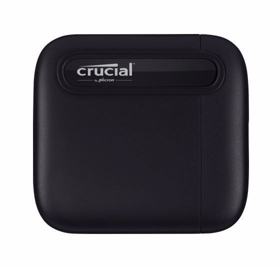 Crucial X6 1TB External Portable SSD 540MB/s Usb3.2 Usb-C Usb3.0 Durable Rugged Shock Vibration Proof For PC Mac PS4 PS5 Xbox One Android iPad Pro