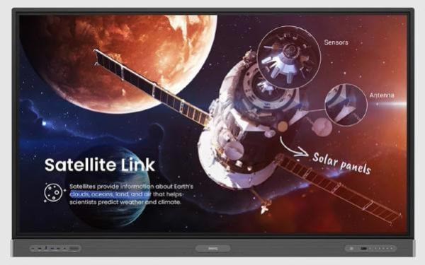 Benq 75 RP7503 4K Uhd 450Nits 12001 Contrast 40 Point Touch Android 11 Ifp Panel