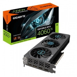 Gigabyte RTX 4060 Ti Gpu, PCIe16, DP(2), Hdmi(2), 8GB GDDR6, Eagle Oc, 3YR