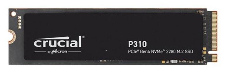 Micron Crucial P310 2TB Gen4 2280 NVMe SSD 7100/6000 MB/s R/W 440TBW 1000K/1200K Iops 1.5M HRS MTTF Full-Drive Encryption M.2 PCIe4 5YRS