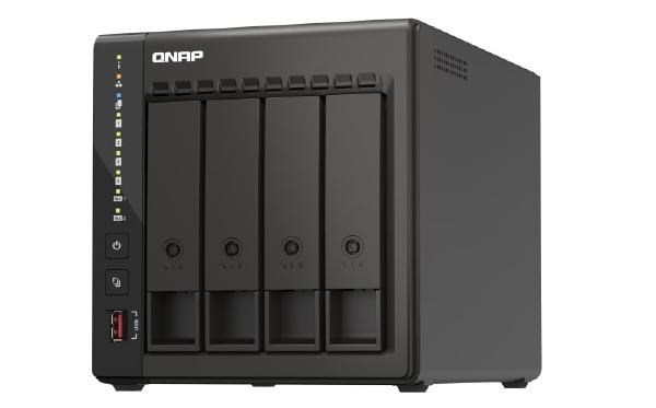 Qnap 4-Bay Nas (No Disk) Celeron QC 2.0GHz, 8GB, 2.5GbE(2),M.2(2),HDMI(2), TWR, 2YR WTY