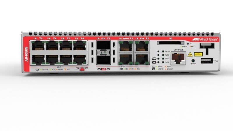 Allied Telesis Utm Firewall With 2 X Ge Wan And 8 X 10/100/1000 Lan With Quad Core 1.5Ghz Cpu, 2Gb Ram. (Requires Net.Cover Support/ Software Updates)