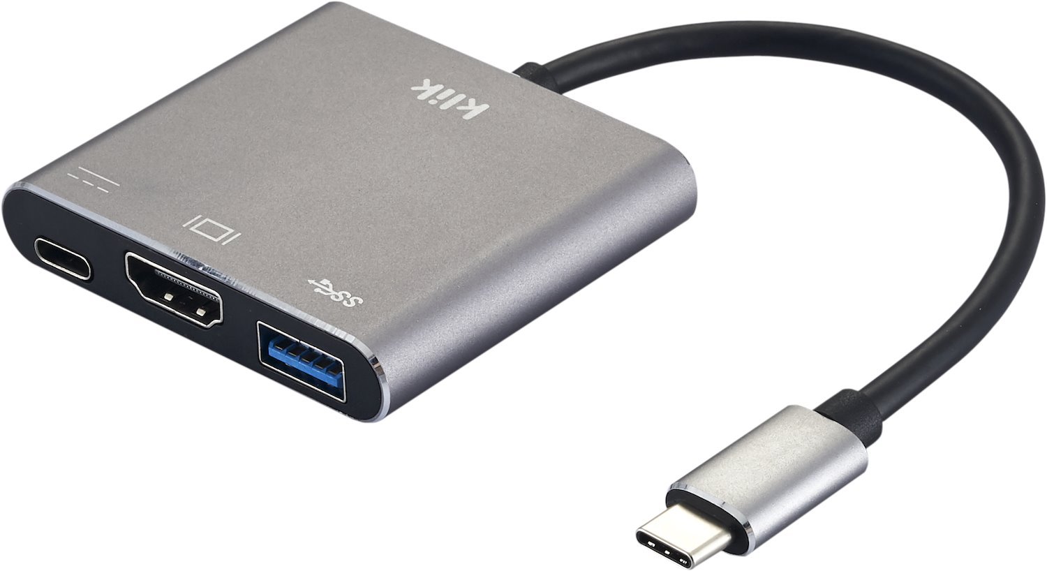 Klik Usb-C Male To Hdmi/Usb 3.0/Usb-C Adapter