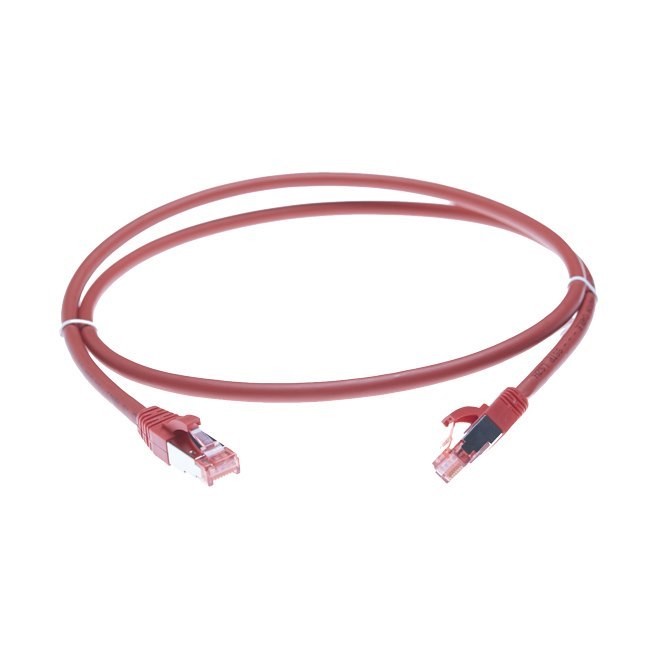 4Cabling 0.75M Cat6a S/FTP LSZH Ethernet Network Cable | Red