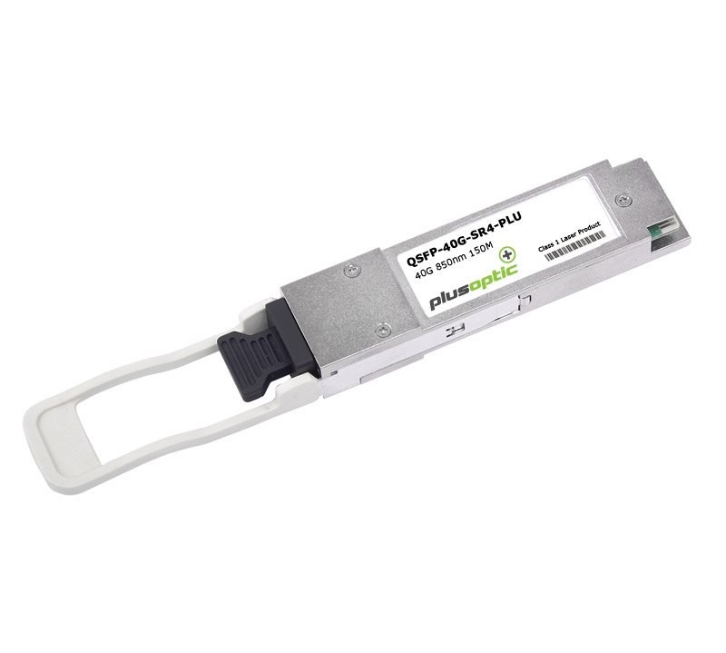PlusOptic Juniper Compatible (JNP-QSFP-40G-SRX, Qsfpp-4X10ge-Sr), 40G, QSFP+, 850NM, 150M Transceiver, Mtp/Mpo Connector For MMF With Dom | PlusOptic Qsfp-40G-Sr4-Jun