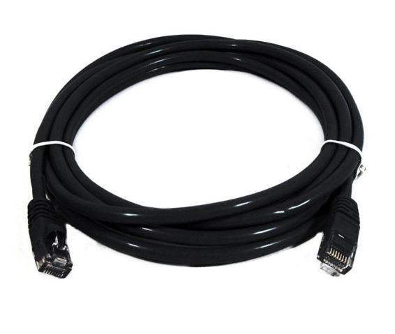 8Ware Cat6 Cable 0.5M - Black Premium RJ45 Ethernet Network Lan Utp Patch Cord 26Awg Cu Jacket