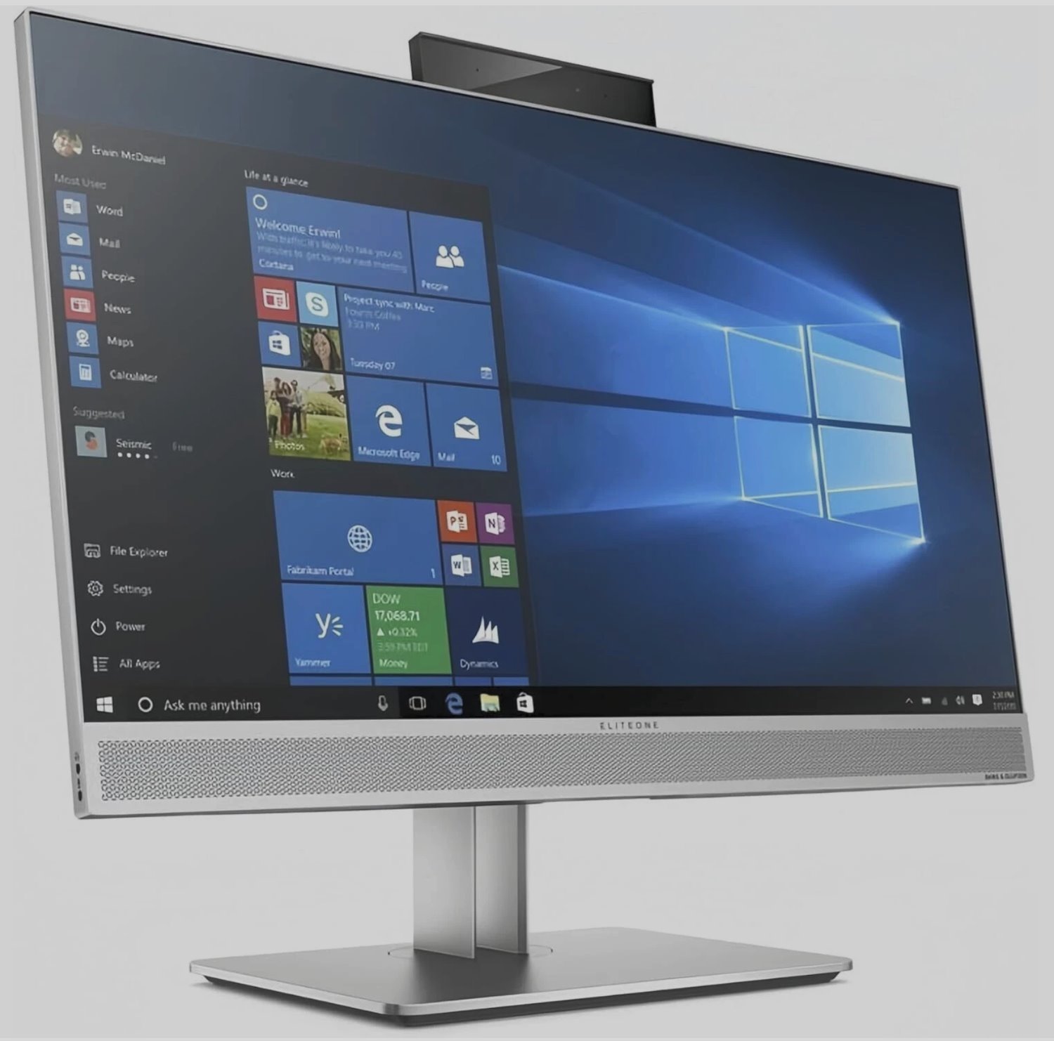 HP EliteOne 800  Touchscreen AIO i5-7500 8Gb Ram 128GB HDD Win 11 Pro