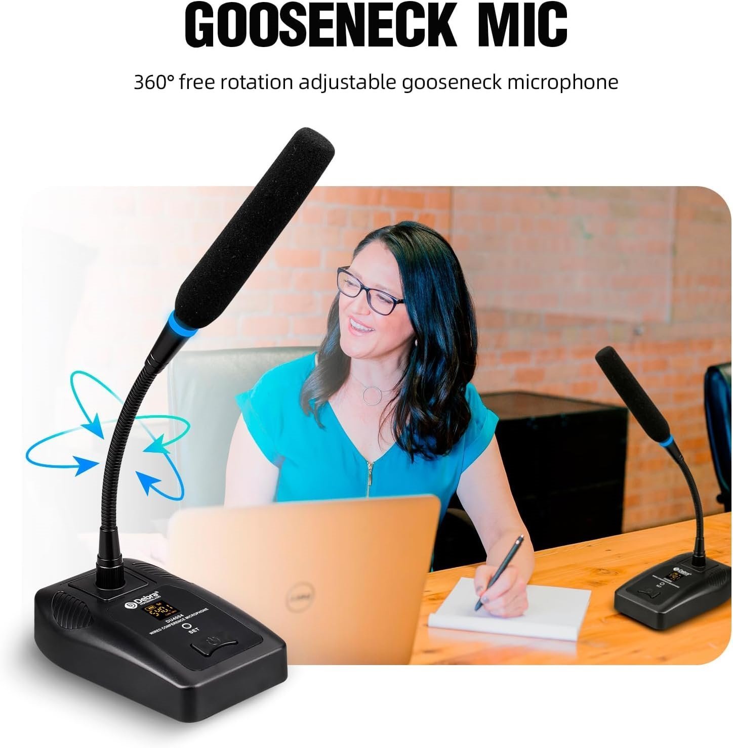 D Debra Wireless Conference Microphone System Audio Pro DU4004