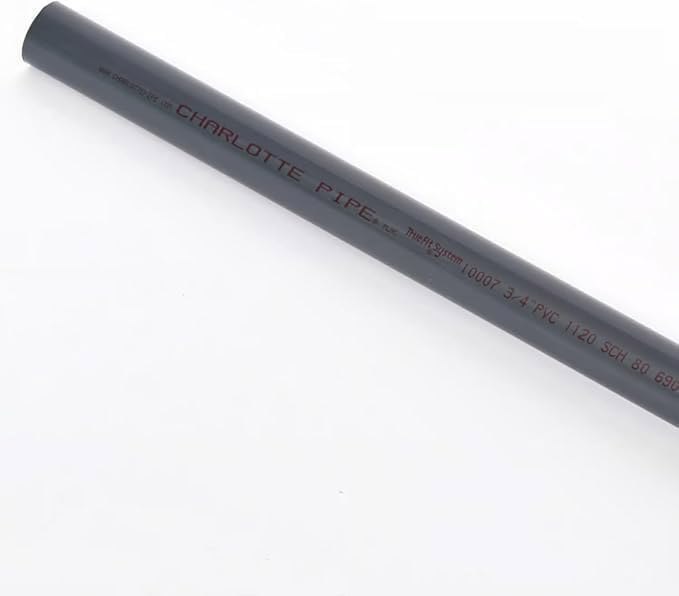  3/4 in. x 5 ft. Industrial Grade Schedule 80 PVC Pressure Pipe
