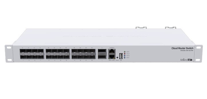 MikroTik Cloud Router 26 Port Fibre Switch CRS326-24S2QRM