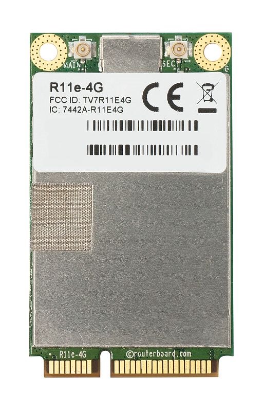 MikroTik R11e-4G 4G/Lte miniPCI-e Card