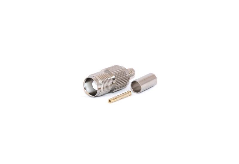 Go Wireless TNC Female Crimp Connector For LMR195/RG58