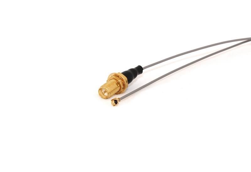 Go Wireless Rp-Sma Female Bulkhead To U.Fl 20CM 50 Ohm Coax Pigtail